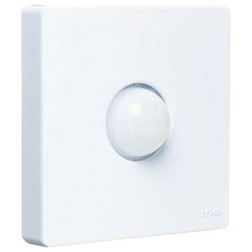 m-e modern-electronics 41443 detektor pohybu 90 ° bílá IP54