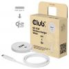 club3D bezdrátová indukční nabíječka 25 W Qi2 USB-C 25Wa CAC-3026 Výstup Qi standard bílá