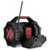 PerfectPro Perfectpro Rocktagon 18v OCT-18V odolné rádio, DAB+, FM, DAB+, černá, červená