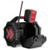 PerfectPro Perfectpro Rocktagon 18v OCT-18V odolné rádio, DAB+, FM, DAB+, černá, červená