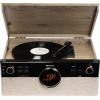 Denver MRD-180 Stereosouprava v retro stylu DAB+, Bluetooth, CD, kazeta, gramofón, černá, dřevo