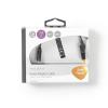 USB Adaptér Typ-C vidlice  / J3,5 mm zásuvka 15cm černý CCBW65950BK015