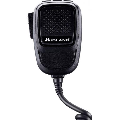 ruční řečnický mikrofon Midland Midland CB Mikrofon Multi Pro - für 18/28/48/78 Druh přenosu:kabelový spínač