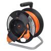 Solight prodlužovací přívod na bubnu, 1 zásuvka, 25m, oranžový kabel, 3x 1,5mm2 - PB11O