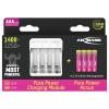 Ansmann Pure Power Set 4× Micro AAA Akkus und Lademodul akumulátor AAA Li-Ion 1250 mAh 1.5 V 1 ks