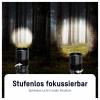 Ansmann LED Taschenlampe Adventure TA1800RF wiederaufladbar 1600-0763 SMD LED kapesní svítilna velký dosah napájeno akumulátorem 1800 lm 6 h 182 g