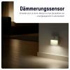 Ansmann Sensor-Nachtlicht NL5R wiederaufladbar 1600-0481 noční světlo s pohybovým senzorem kulatý LED teplá bílá bílá