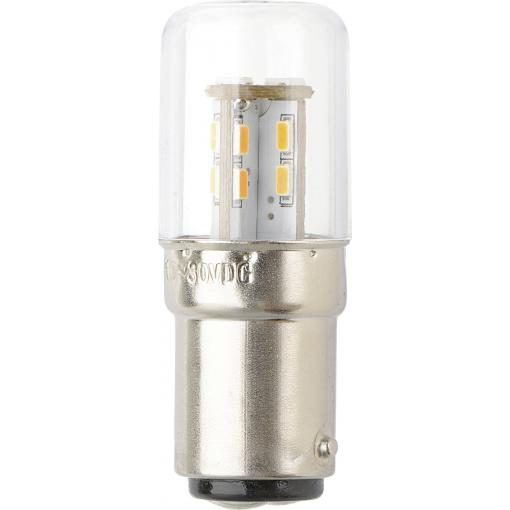 TRU COMPONENTS TC-13776164 indikační LED žlutá BA15d 12 V/DC, 24 V/DC 200 lm