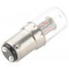 TRU COMPONENTS TC-13776156 indikační LED červená BA15d 12 V/DC, 24 V/DC 200 lm