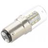 TRU COMPONENTS TC-13776152 indikační LED bílá BA15d 12 V/DC, 24 V/DC 200 lm