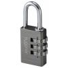 Sygonix SY-6932310 visací zámek 30 mm 3-Digit titanová šedá na heslo