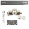 Digitus DN-93615-12 RJ45 vestavný modul Keystone CAT 6A 1 ks