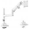 Digitus DIGITUS - Single Monitorhalterung, 57, 27 kg držák na stůl pro monitor 1 Displej: (s) 144,8 cm (57) bílá otočný, naklápěcí, otočný, nakláněcí