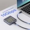 Renkforce RF-M2E-300 Pouzdro pro SSD M.2 USB-C® 10 GBit/s M.2 SATA, M.2 PCIe NVMe 2242 RF-6857526