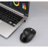 Renkforce RF-WM-220 optická myš, přenos bezdrátový, Bluetooth®, 11 tlačítko, 4800 dpi, černá