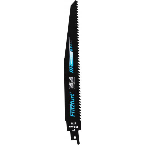 FRITZFURT 1801-3009 Plátek šalové pily Délka řezacího listu 228 mm 1 ks