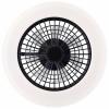 Brilliant G60040/06 Badria LED stropní světlo s ventilátorem LED modul pevně vestavěné LED 40 W černá