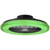 Brilliant G60040/06 Badria LED stropní světlo s ventilátorem LED modul pevně vestavěné LED 40 W černá