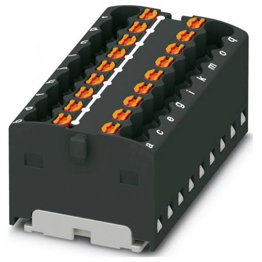 Phoenix Contact 3002783 blok rozvaděče pružinové připojení černá 20 ks Piece