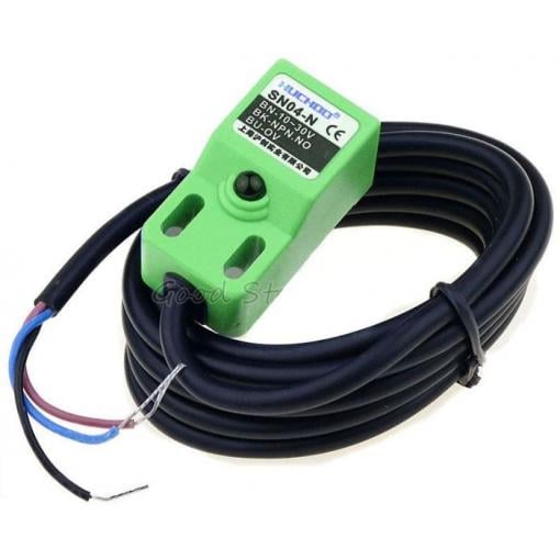 Indukční čidlo HUCHOO SN04-N, NPN NO, 10–30 V DC