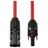 TRU COMPONENTS TC-13805732 prodlužovací solární kabel 6.0 mm² 30 A Délka kabelu 1 m