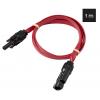 TRU COMPONENTS TC-13805772 prodlužovací solární kabel 4.0 mm² 30 A Délka kabelu 1 m