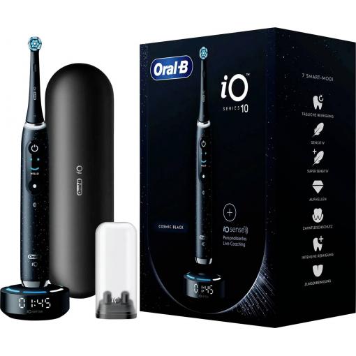 Oral-B Braun Oral-B iO Series 10 Cosmic Black elektrický kartáček na zuby, černá, 435587