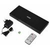 SpeaKa Professional SP-HDPS-300 5 portů HDMI přepínač s dálkovým ovládáním, kovový ukazatel, LED ukazatel, lze ovládat prostřednictvím PC 3840 x 2160 Pixel