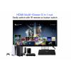 SpeaKa Professional SP-HDPS-300 5 portů HDMI přepínač s dálkovým ovládáním, kovový ukazatel, LED ukazatel, lze ovládat prostřednictvím PC 3840 x 2160 Pixel