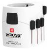 Skross 1.302524 cestovní adaptér SKROSS - Pro USB AC30PD White Retail inkl- EU 30W