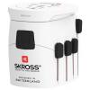 Skross 1.302524 cestovní adaptér SKROSS - Pro USB AC30PD White Retail inkl- EU 30W
