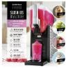 GourmetMaxx GOURMETmaxx Slushy Ice Maker 200W schwarz/grau výrobník ledové tříště 2.8 l