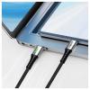 LogiLink Kabel USB-C USB 3.2 Gen2x2 USB-C ® zástrčka 2.00 m černá s LED, 4K UHD, oboustranně zapojitelná zástrčka CU0444