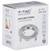 V-TAC VT-774 3643 vestavný rám IP20 stříbrná