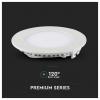 V-TAC 214862 VT-1807RD LED panel, třída F (A - G), SMD LED, pevně vestavěné LED, 18 W, bílá
