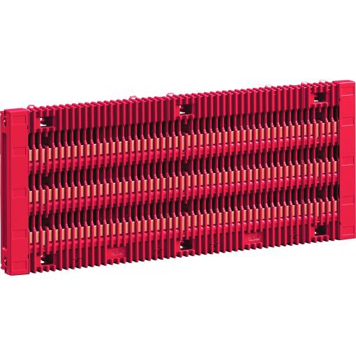 Rittal 9360064 RiLineX Board 550 a, 4pólový, 60 mm, vč. Přípojnic 3 x 5 mm, B: 505 mm modul sběrnicové lišty měď 1 ks