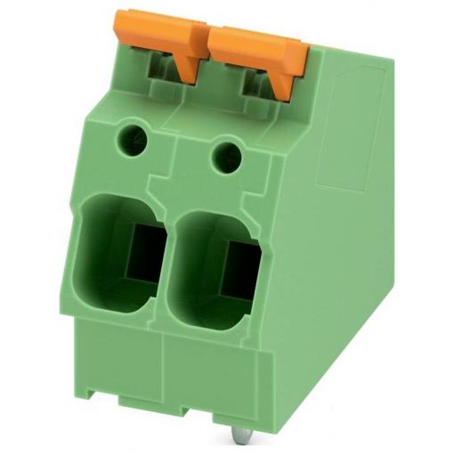Phoenix Contact 1098175 PCB terminál 10 mm² Pólů 2 zelená 50 ks Carton
