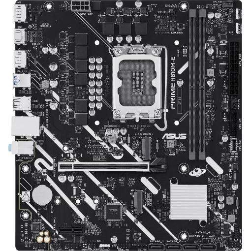 Asus PRIME H810M-E-CSM Základní deska Socket (PC) Intel® 1851 Tvarový faktor Micro-ATX Čipová sada základní desky Intel® H810