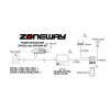 Set videozvonku ZONEWAY ZW-432M + ZW-619-3D