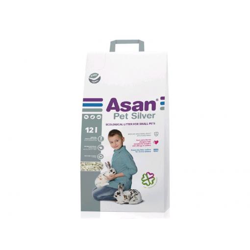 Podestýlka ASAN PET SILVER, 12L
