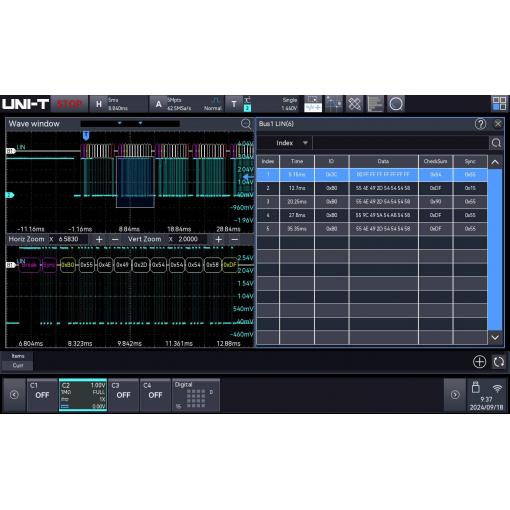 Uni-T MSO3000HD-LIN software upgrade