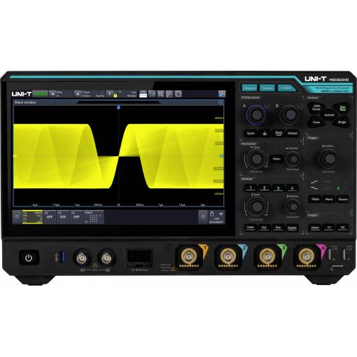 Uni-T MSO3024HD digitální osciloskop 200 MHz, 2.5 GSa/s, 500 Mpts, 12 Bit, 1 ks, 181100300079X