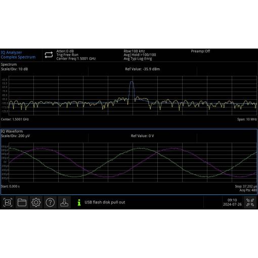 Uni-T UTS3000A-I/Q software upgrade