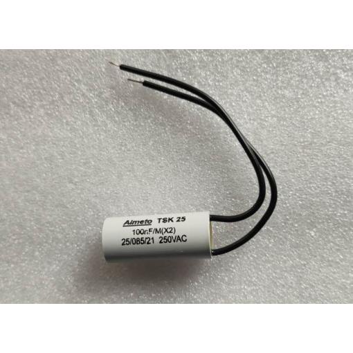 Odrušovací filtr TSK25, 100 nF, 250 V AC, 16 × 35 mm