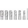 FRITZFURT 3121-1017 sada jádrových vrtáků 7dílná 14 mm, 16 mm, 18 mm, 20 mm, 22 mm, 24 mm vysoce pevné 1 sada