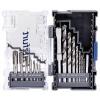 FRITZFURT 3701-6015 sada strojních závitníků 15dílná 2.5 mm, 3.3 mm, 4.2 mm, 5 mm, 6.7 mm, 8.5 mm, 10.2 mm DIN 1814 HSS 1 sada