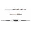 FRITZFURT 3701-6015 sada strojních závitníků 15dílná 2.5 mm, 3.3 mm, 4.2 mm, 5 mm, 6.7 mm, 8.5 mm, 10.2 mm DIN 1814 HSS 1 sada