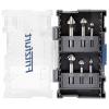 FRITZFURT 3201-3206 sada záhlubníků 6dílná 6.3 mm, 8.3 mm, 10.4 mm, 12.4 mm, 16.5 mm, 20.5 mm HSS-G odolný proti korozi válcová stopka 1 sada