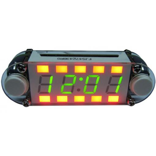 Digitální hodiny LED multicolor, STAVEBNICE