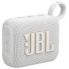 JBL Go 4 Bluetooth® reproduktor přenosné, prachotěsný, vodotěsný bílá